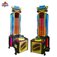 Machine de jeu d'arcade rétro verticale multi-jeux d'intérieur, type jeu de marteau, avec mesure de force du coup de marteau