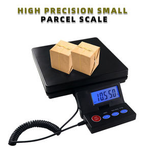 हॉट सेल पोर्टेबल एलसीडी डिस्प्ले बेंच डिजिटल पालतू डाक स्केल 50 किलोग्राम इलेक्ट्रॉनिक बैलेंस - Product Image 4