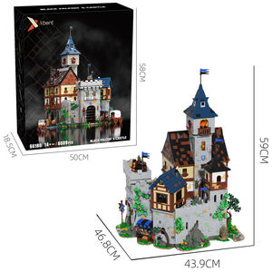 Bloques de Construcción de Plástico ABS 66180, Modelo de Castillo del Halcón Negro, Adorno de Escritorio, Juguete DIY - Product Image 5