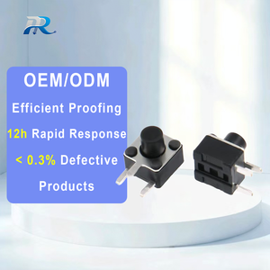 4.5*4.5*<span class=keywords><strong>3</strong></span>.5/<span class=keywords><strong>3</strong></span>.8/4/5/6/7/8/9MM (alturas múltiplas) interruptor tátil da montagem lateral <span class=keywords><strong>3</strong></span>-Legged (restauração momentânea) Dustproof material do PVC - Product Image 1