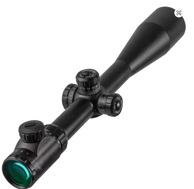 10-40x50 Scope AOE Long Range Scope Side Wheel Parallax Optic Sight Scopes Hunting Sight