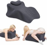 Coussin de soutien intime en mousse à mémoire de forme en forme de U, cale de lit multifonctionnelle pour l'aide à la fertilité et le sommeil sur le ventre