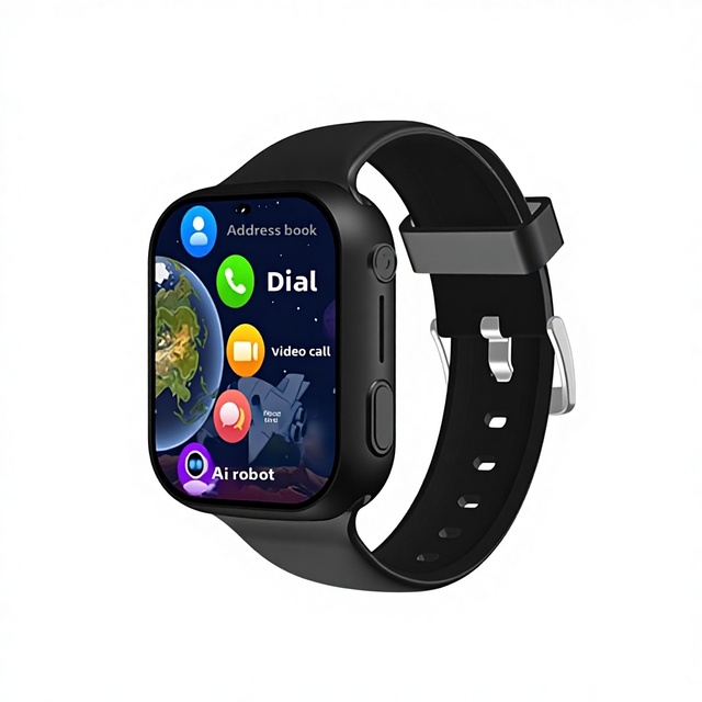 5G All Network Compatible Children's Phone Watch Smart Micro Chat Voice Video Call Available Data Card Location Silicone Case