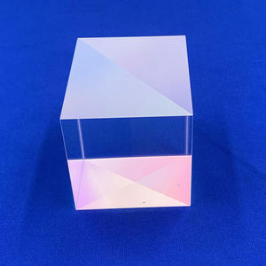 Prisma Óptico de Luz Física, Bloque Rectangular de Vidrio de Alta Transparencia, Prisma Divisor de Haz Cúbico - Product Image 4