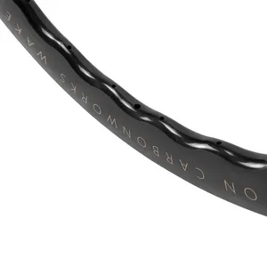 Nueva llanta de freno de disco de carretera de carbono 700C, ruedas sin cámara de 24H con forma ondulada jaspeada para <span class=keywords><strong>accesorios</strong></span> de bicicleta de carreras de grava - Product Image 5