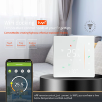Termostato Wifi Beca BHT-006 para Calefacción por Suelo Radiante, 5A 16A, Antiinflamable, PC + ABS
