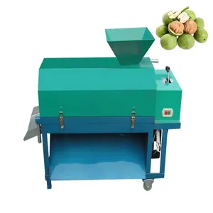 Lavorazione professionale di alta qualità Noce Pecan pelapatate Sheller alta efficienza noce sgusciatore buccia di noce verde