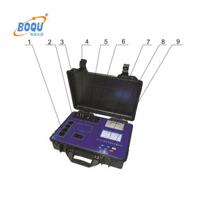 PMULP-4C phòng thí nghiệm xách tay đa Thông số phân tích nước Meter Sulfate <span class=keywords><strong>Nitrate</strong></span> Nitơ COD Fluoride sắt Độ ĐụC thiết bị - Product Image 4
