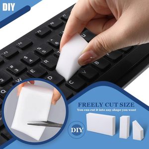 Thick Magic Melamine Foam Sponge Eraser With Scouring <b>Pad</b>,Reusable Chemical-Free No-<b>Scratch</b> Dual-Sided Scrub Sponge - Product Image 3