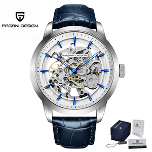 Reloj de Pulsera Mecánico Automático Pagani Design 1638 PD-1638 con Correa de Cuero de Lujo, Reloj de Alta Calidad para Hombre - Product Image 1