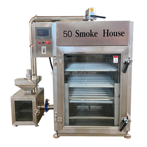 آلة تدخين اللحوم والأسماك الكهربائية التجارية DZJX بسعات 30، 50، 100، 150، 200، 250، 300، 500، 600، 800، 1000 كجم - Product Image 2