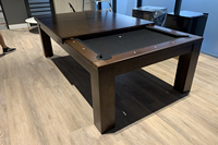 Mesa de Billar Convertible Multifuncional 2 en 1 Moderna, Mesa de Billar de 7, 8 y 9 pies, Mesa de Juegos Múltiples para Interiores para el Hogar