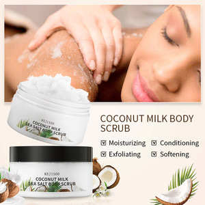 Exfoliante Corporal Hidratante y Limpiador Profundo MEJISOO al por Mayor, Exfoliante <span class=keywords><strong>de</strong></span> <span class=keywords><strong>Sal</strong></span> Marina con Leche <span class=keywords><strong>de</strong></span> <span class=keywords><strong>Coco</strong></span>, Sales <span class=keywords><strong>de</strong></span> Baño - Product Image 1