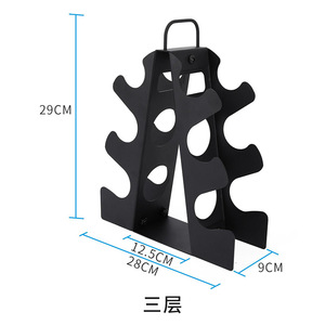 Wellshow 4 Tier Dumbbell Rack <strong>Weight</strong> Rack for Home Gym Dumbbell <strong>Stand</strong> for Free <strong>Weights</strong> - Product Image 5
