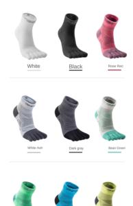 कूलमैक्स 5 टोड मोजे - Product Image 2