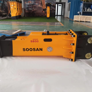 SOOSAN BOX TYPE SB50 SUITABLE for CONSTRUCTION DEMOLITION EXCAVATION MINING PURPOSE EXCAVATOR ATTACHMENT for 11-16 TON - Product Image 1