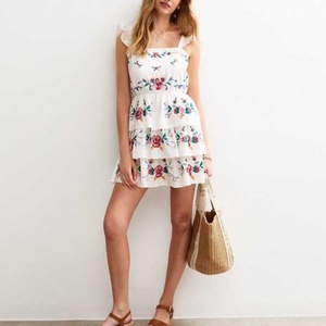 2025 Women's Custom Embroidery Mini Dress Casual Bohemian Short Women Dress - Product Image 2
