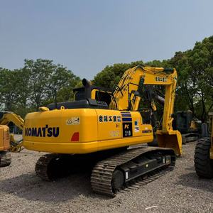 รถขุดไฮดรอลิกแบบตีนตะขาบ Komatsu PC210-8 ขนาด 21 ตัน รถขุดมือสอง Komatsu ของแท้ ชั่วโมงการใช้งานต่ำ รถขุดสำหรับงานวิศวกรรม ขาย - Product Image 5