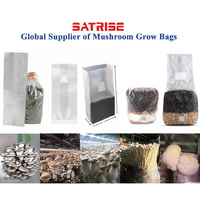 Bolsas de Cultivo de Hongos PP Autoclavables con Filtro Transpirable para Cultivo de Hongos Oyster y Shiitake