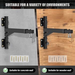 Wellshow Sport Wall Mount <span class=keywords><strong>Saco</strong></span> de <span class=keywords><strong>boxeo</strong></span> Colgador Heavy Duty Colgador Ajustable <span class=keywords><strong>Saco</strong></span> de <span class=keywords><strong>boxeo</strong></span> <span class=keywords><strong>Soporte</strong></span> Bolsa de <span class=keywords><strong>boxeo</strong></span> <span class=keywords><strong>Soporte</strong></span> para gimnasio en casa - Product Image 6