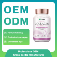 Collagène Multi-Sources Marque Blanche OEM ODM – Complexe Collagène I-II-III-V-X avec Vitamine C et Acide Hyaluronique pour Peau, Cheveux, Ongles et Articulations
