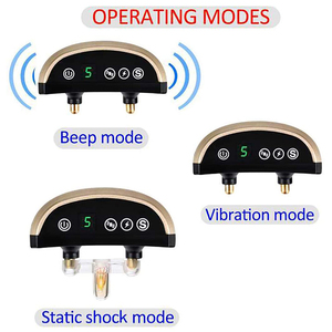 स्वयं नींद विरोधी छाल कॉलर कुत्तों के लिए पालतू पशु प्रशिक्षण उत्पादों 1 कुत्ते इलेक्ट्रॉनिक बार्क नियंत्रण बीप ध्वनि और सदमे समायोज्य 12 महीने - Product Image 4