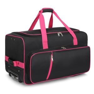 Borsa <span class=keywords><strong>da</strong></span> ballo con ruote in tessuto Oxford all'ingrosso per fabbriche, con porta abiti, borsa <span class=keywords><strong>da</strong></span> <span class=keywords><strong>viaggio</strong></span> per costumi, borsa <span class=keywords><strong>da</strong></span> <span class=keywords><strong>viaggio</strong></span> con ruote per ballerini - Product Image 5