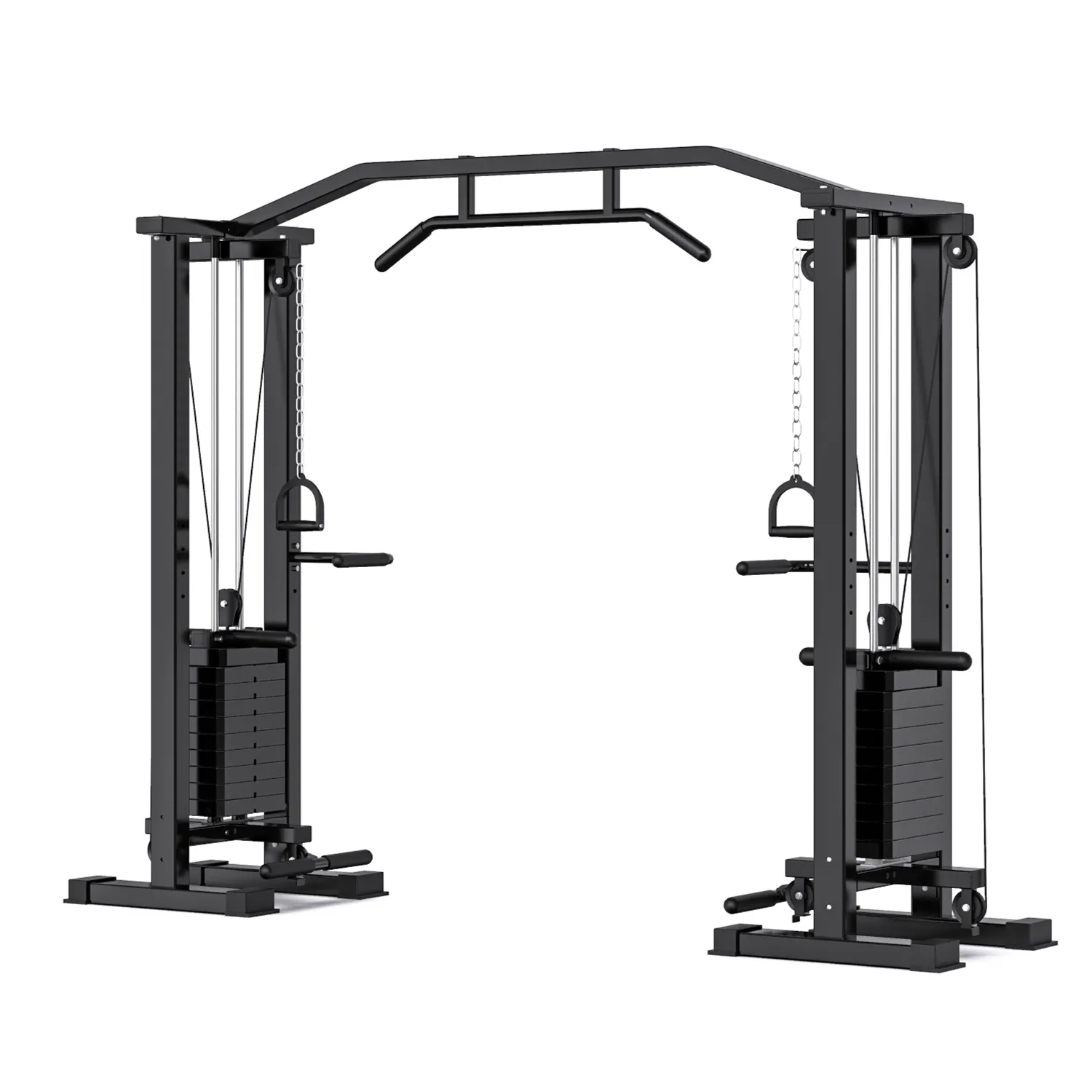 EMFitness Gym Equipment Multi-functional Crossover home gym with chinning up bar and pulling up station