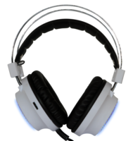 Casque de jeu stéréo, casque de jeu compétitif avec microphone, prise jack 3,5 mm, casque filaire supra-auriculaire
