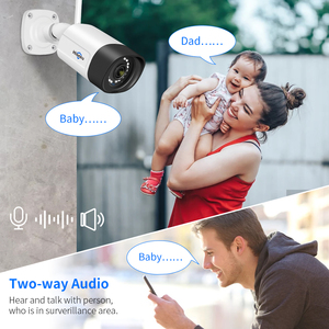 Hiseeu Two Way Audio H.265 8CH <b>Wireless</b> NVR Kit 5MP CCTV Camera <b>System</b> HD Waterproof P2P Outdoor Wifi Set WNKIT-4HB315 <b>Wireless</b> - Product Image 4