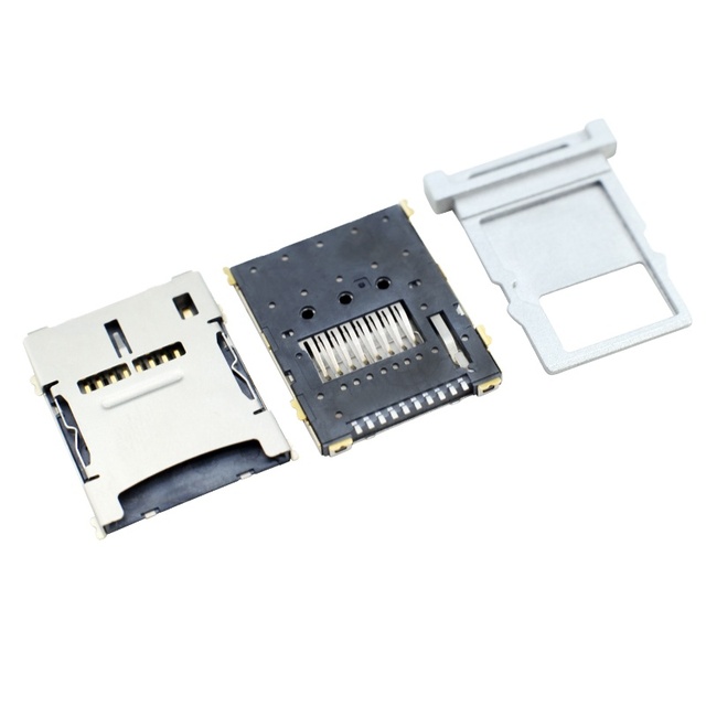 1.8mm Push-Type Micro SD TF Card Adapter Socket Connector P/N102314662 Other Connectors Product Category