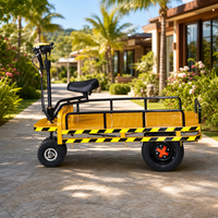 Chariot à plateforme industriel robuste à 4 roues, multifonctionnel, de bonne qualité et à prix abordable pour chariots et OEM