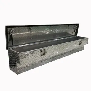 OEM/ODM алюминиевая алмазная пластина с боковым креплением грузовик/пикап ящик для инструментов для хранения инструментов