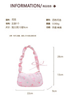 Sac à bandoulière multi-couleurs best-seller pour organiser les affaires quotidiennes, garder les objets en sécurité, imprimé floral, idéal pour pique-nique et rendez-vous, sac à bandoulière adorable