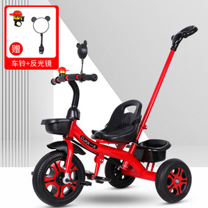 Triciclo per Bambini 3 in 1 con Maniglia Telaio Rinforzato in Acciaio al Carbonio <span class=keywords><strong>Bicicletta</strong></span> a Pedali per Bambino e Neonato Balance Bike - Product Image 5