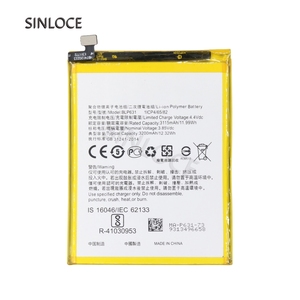 Sinloce แบตเตอรี่โทรศัพท์มือถือแบบชาร์จไฟได้3200มิลลิแอมป์ต่อชั่วโมงสำหรับ F3 OPPO F5 F7 A73 A77 <span class=keywords><strong>BLP631</strong></span>มีสินค้าในสต็อก - Product Image 1
