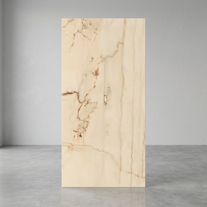 Katni Beige 800x1600mm Indian Made Marble Look Porcelain Tiles 9mm Glossy <b>Matte</b> Finish <b>Floor</b> And Wall Tiles - Product Image 4