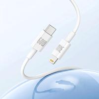 Kabel Data YooKiE CB122 60W Type-C ke Type-C dengan Jaket TPE 1 Meter Pengisian Daya & Transfer Data Super Cepat untuk Ponsel