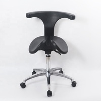 Chaise de selle à levage pneumatique réglable ESD avec dossier, pièces de chaise, directement de l'usine, personnalisable