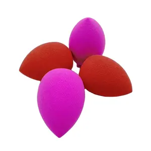 Wholesale super soft super Q projectile easy to clean makeup blender puff sponge cosmetic egg blender with any custom package