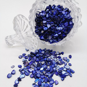 Puces de cristal de diamant bleues en vrac pour la décoration d'aquarium, écologiques, origine Zhejiang, processus manuel - Product Image 1