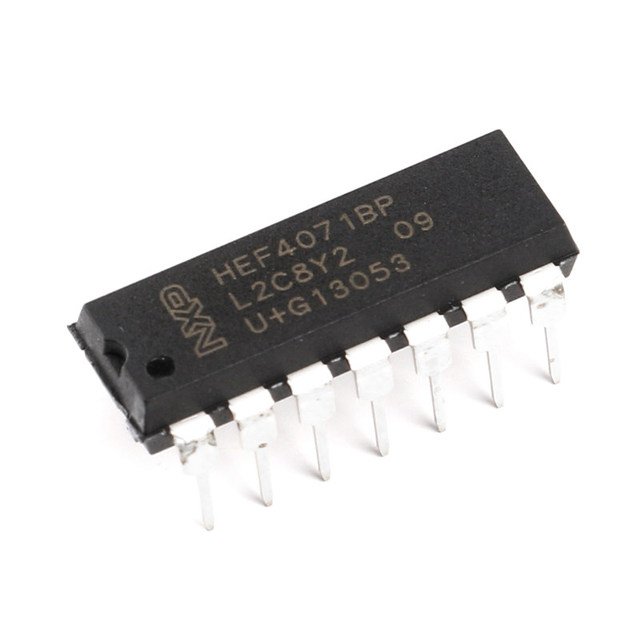 Original genuine in-line CD4071BE chip 4 2 input or gate DIP-14 logic chip