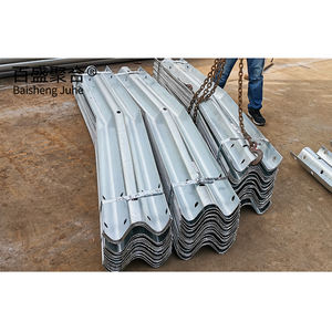 Corrugato trave Guardrail in metallo barriera corrugata corrugata trave in acciaio zincato barriere autostradali Guardrail prezzo - Product Image 4