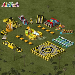 En stock, plus grande zone gonflable, parc d'attractions à thème, aire de jeux extérieure, monde amusant pour enfants et adultes - Product Image 2
