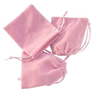Prix direct usine, sacs en velours personnalisables, sacs cadeaux en velours avec cordon de serrage - Product Image 1