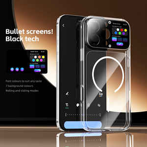 Funda para Teléfono de TPU y PC con Carga Inalámbrica Magnética, Antigolpes, con Pantalla E-Ink Esmerilada para <span class=keywords><strong>iPhone</strong></span> 14-17, Fabricante OEM ODM China - Product Image 2