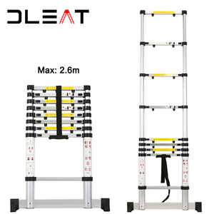 Échelle télescopique à vente directe 2,6 m 3,2 m 3,8 m <span class=keywords><strong>Scala</strong></span> en aluminium avec différents types de matériaux magnétiques - Product Image 5