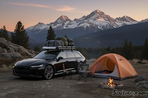 アルミ合金ユニバーサル取り外し可能ルーフラックバスケット荷物ラック4X4アクセサリー - Product Image 4