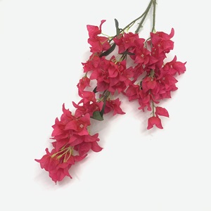 EG-G628 Nuovo Design Realistico di Bouganvillea Artificiale in Seta Viola per Decorazioni Casa e Matrimonio - Product Image 3