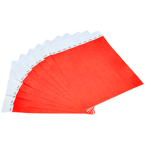 25*250mm Blanc Tyvek Bracelets Papier Bracelet Solide Sécurité Bracelet Papier Bracelets pour Événements - Product Image 3